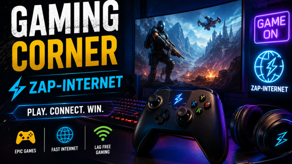 The Ultimate Gaming Corner Zap-Internet Guide Fixes & Setup The Ultimate Gaming Corner Zap-Internet Guide Fixes, Optimization & Setup