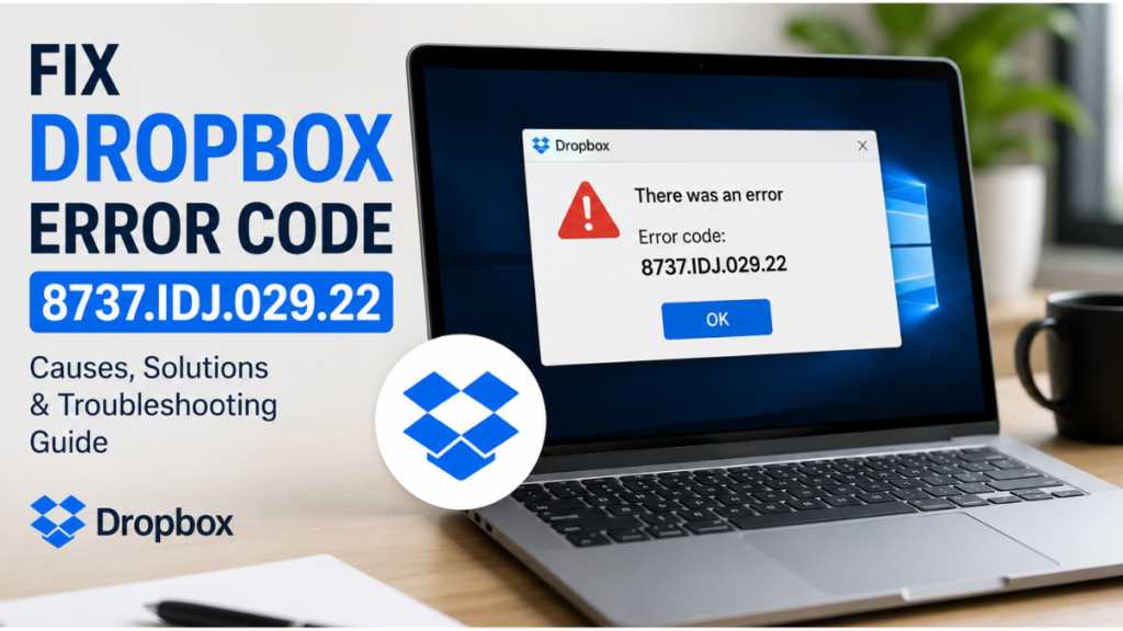 How to Fix Errorcode Dropbox 8737.idj.029.22 (2026 Guide) How to Fix Errorcode Dropbox 8737.idj.029.22 (2026 Guide)