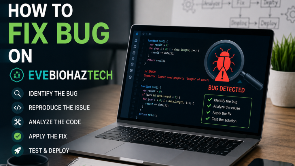 How to Fix Bug on EveBioHazTech Crashes & Errors 2026 Guide How to Fix Bug on EveBioHazTech Crashes & Errors 2026 Guide
