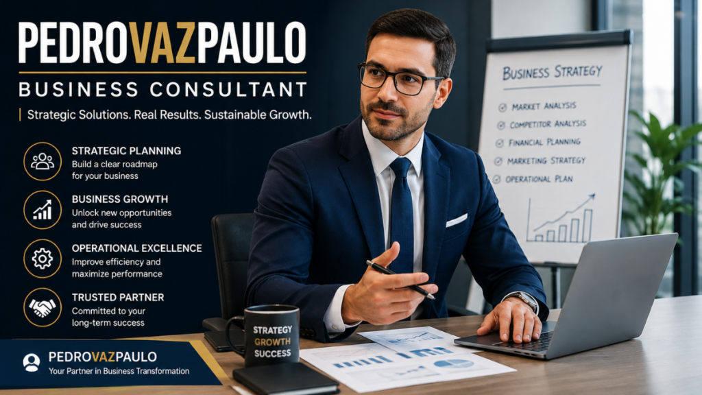 Pedrovazpaulo Business Consultant Services Strategic Growth