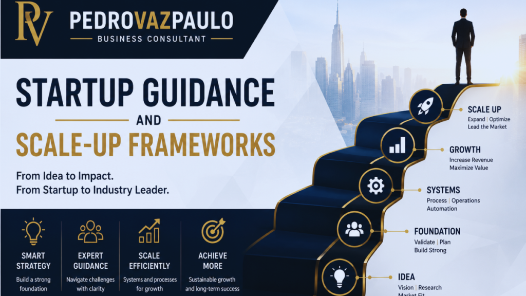 Pedrovazpaulo Business Consultant Startup Guidance and Scale-Up Frameworks